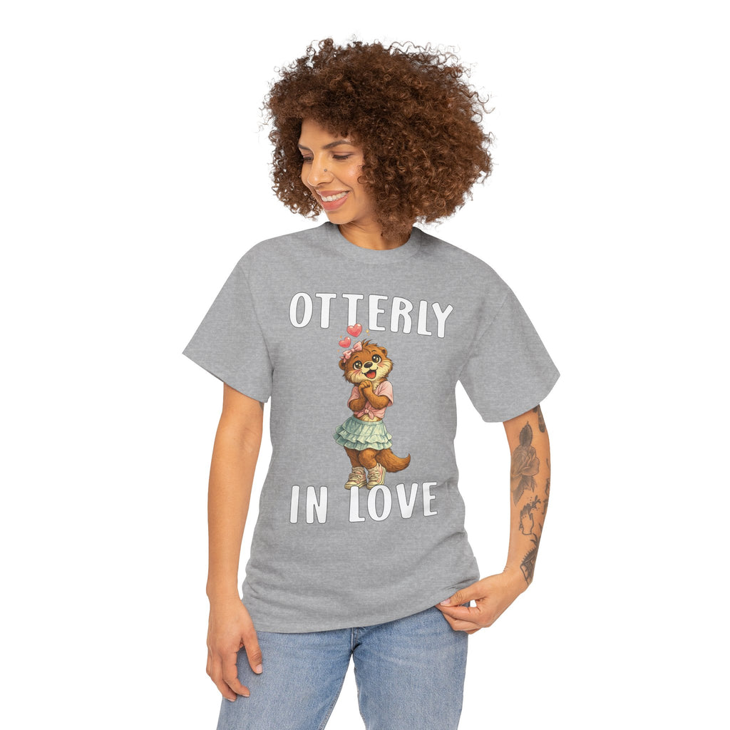 "Otterly In Love" Girl Tee - Otter Series