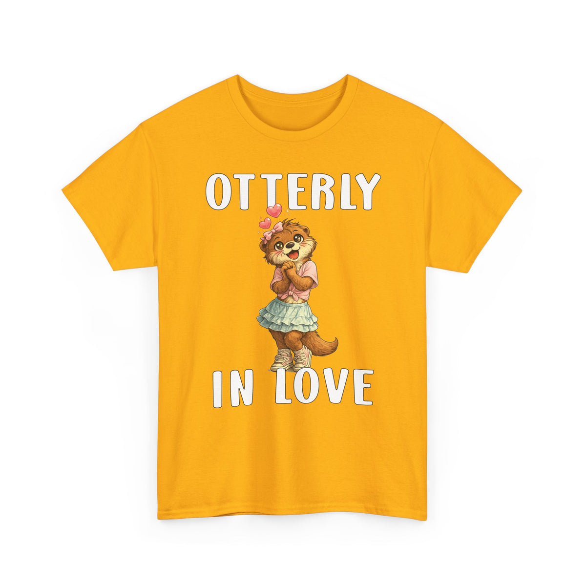 "Otterly In Love" Girl Tee - Otter Series