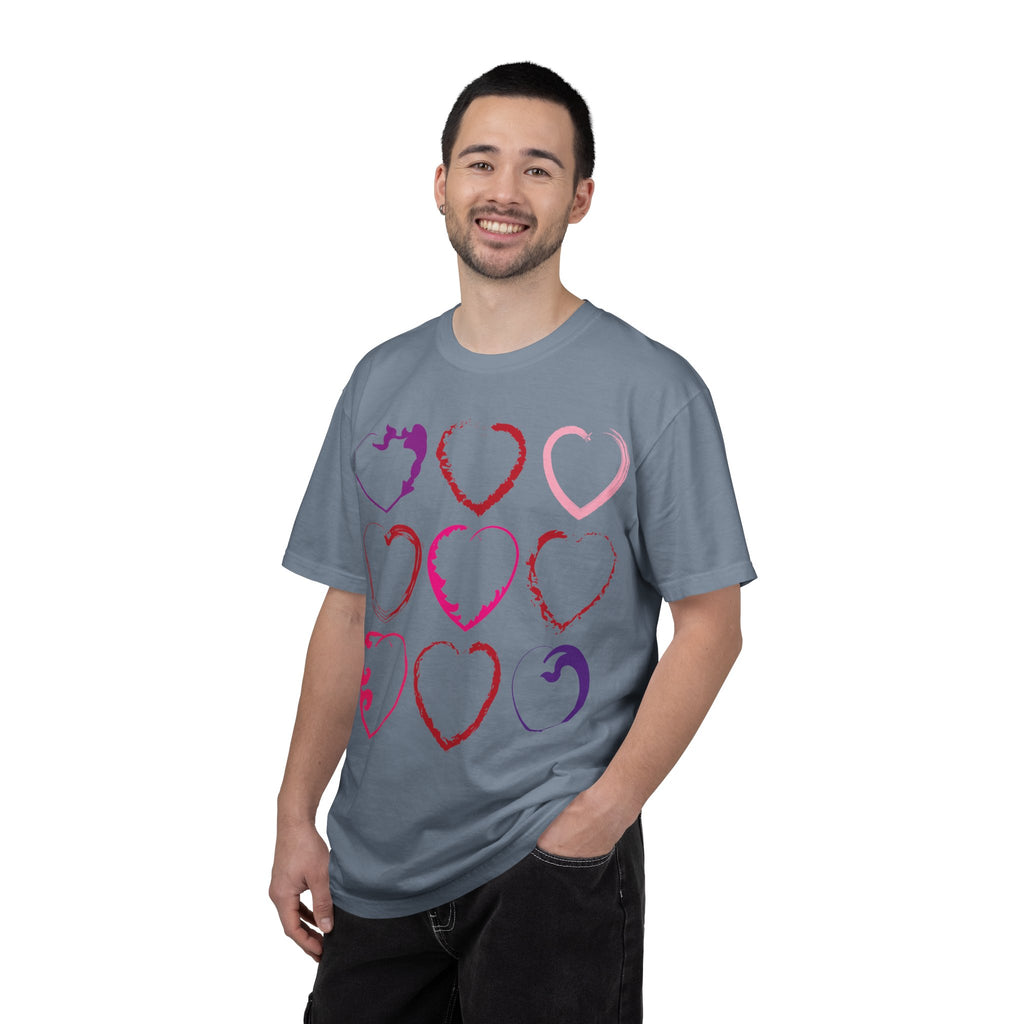 Nine Hearts Valentine's Day T-shirt