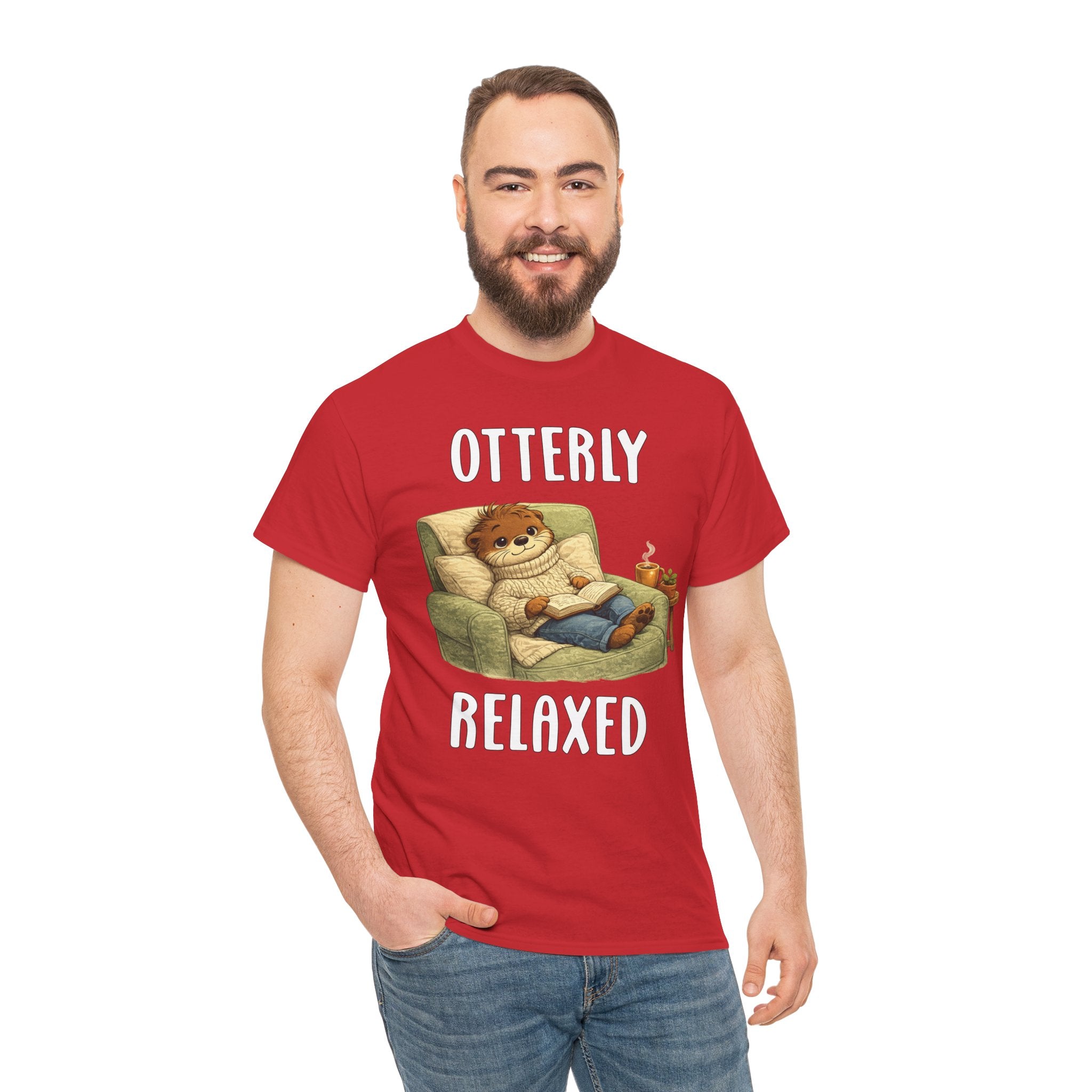 "Otterly Relaxed" Tee - Otter Series