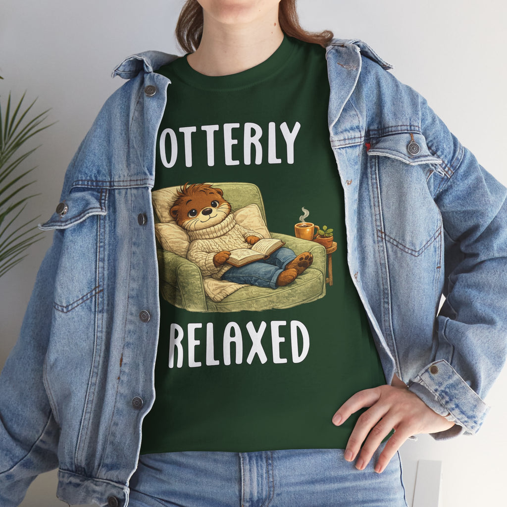 "Otterly Relaxed" Tee - Otter Series