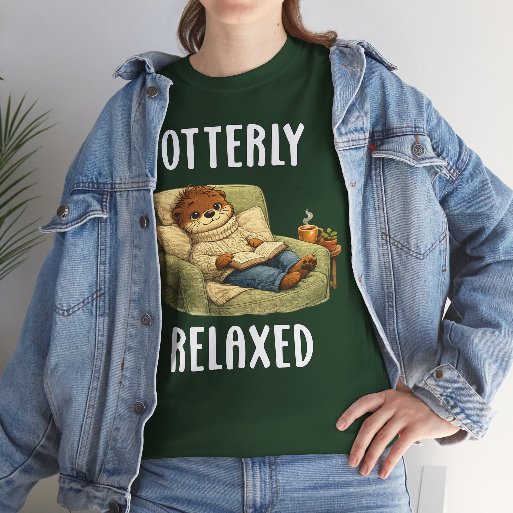 "Otterly Relaxed" Tee - Otter Series