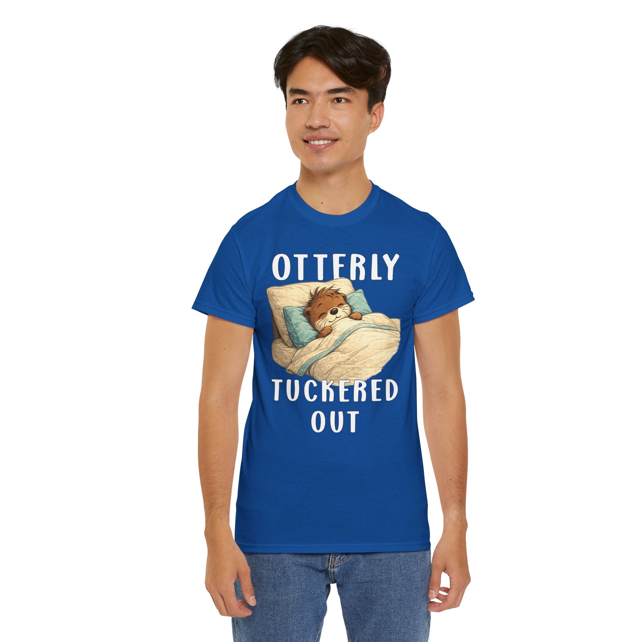 "Otterly Tuckered Out" Tee - Otter Series