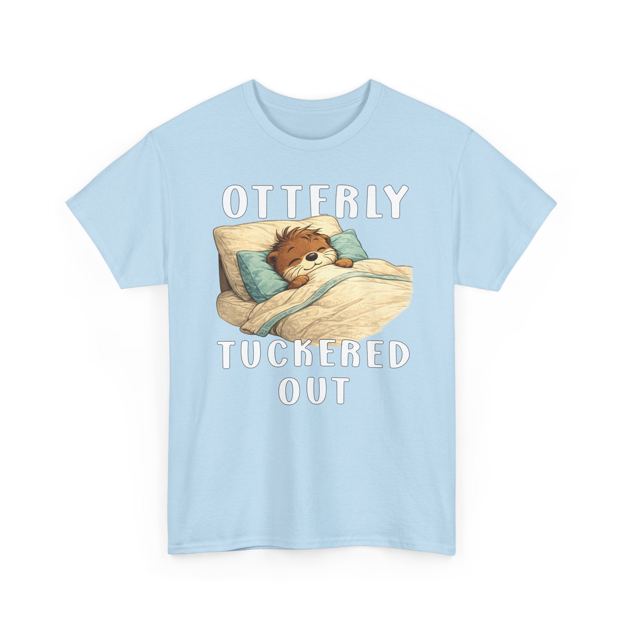 "Otterly Tuckered Out" Tee - Otter Series