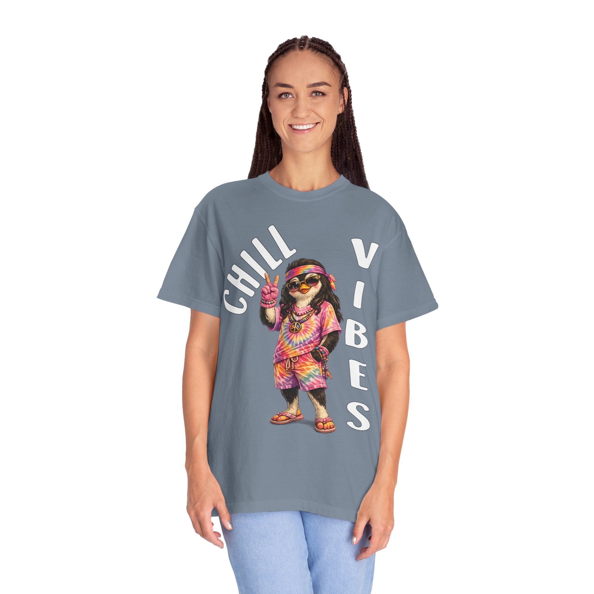Chill Vibes Girl T-shirt - Penguin Series