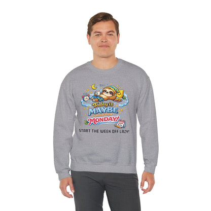 Monday - Procrastination Sloth Series Sweatshirt