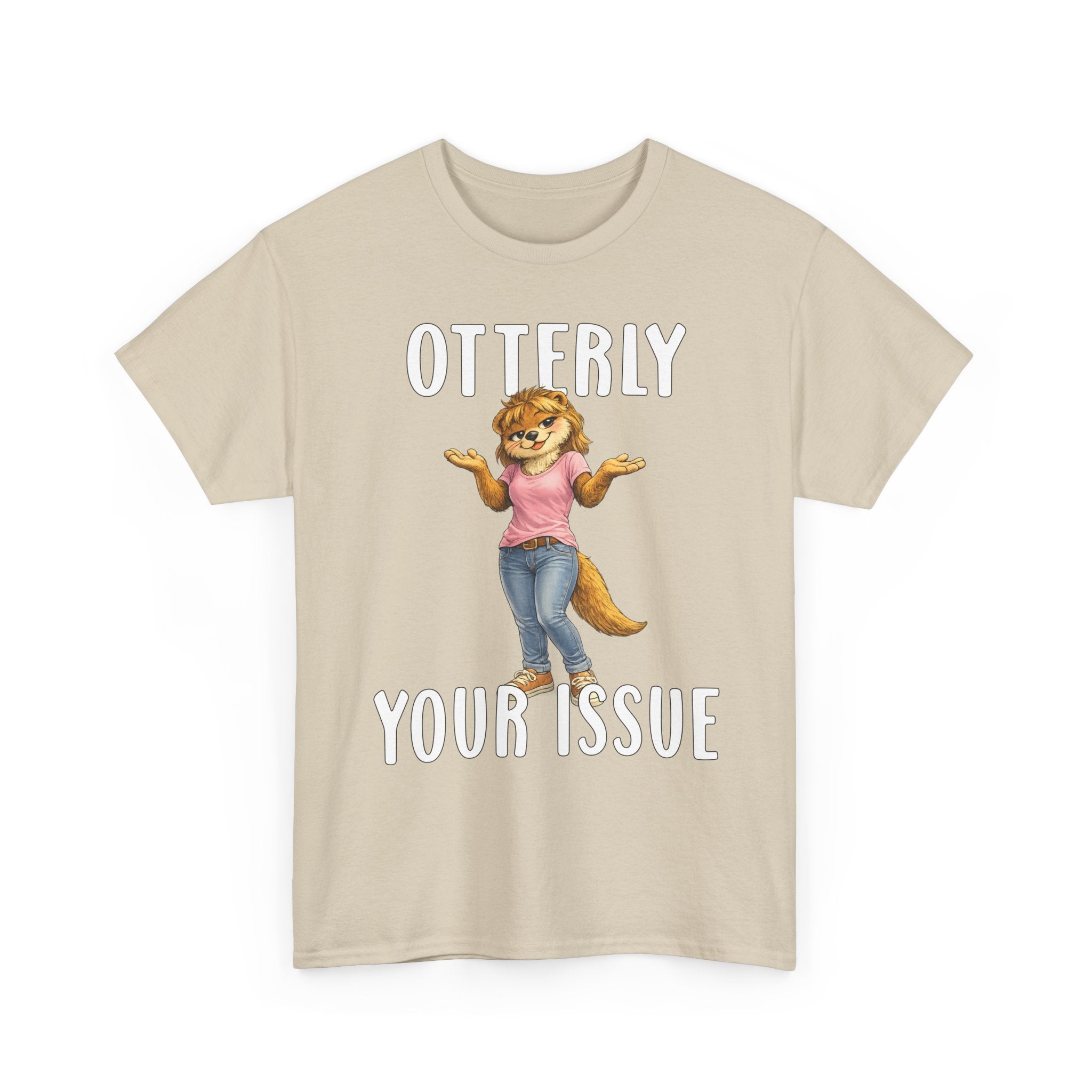 "Otterly Your Issue" Girl Tee - Otter Series