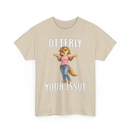 "Otterly Your Issue" Girl Tee - Otter Series