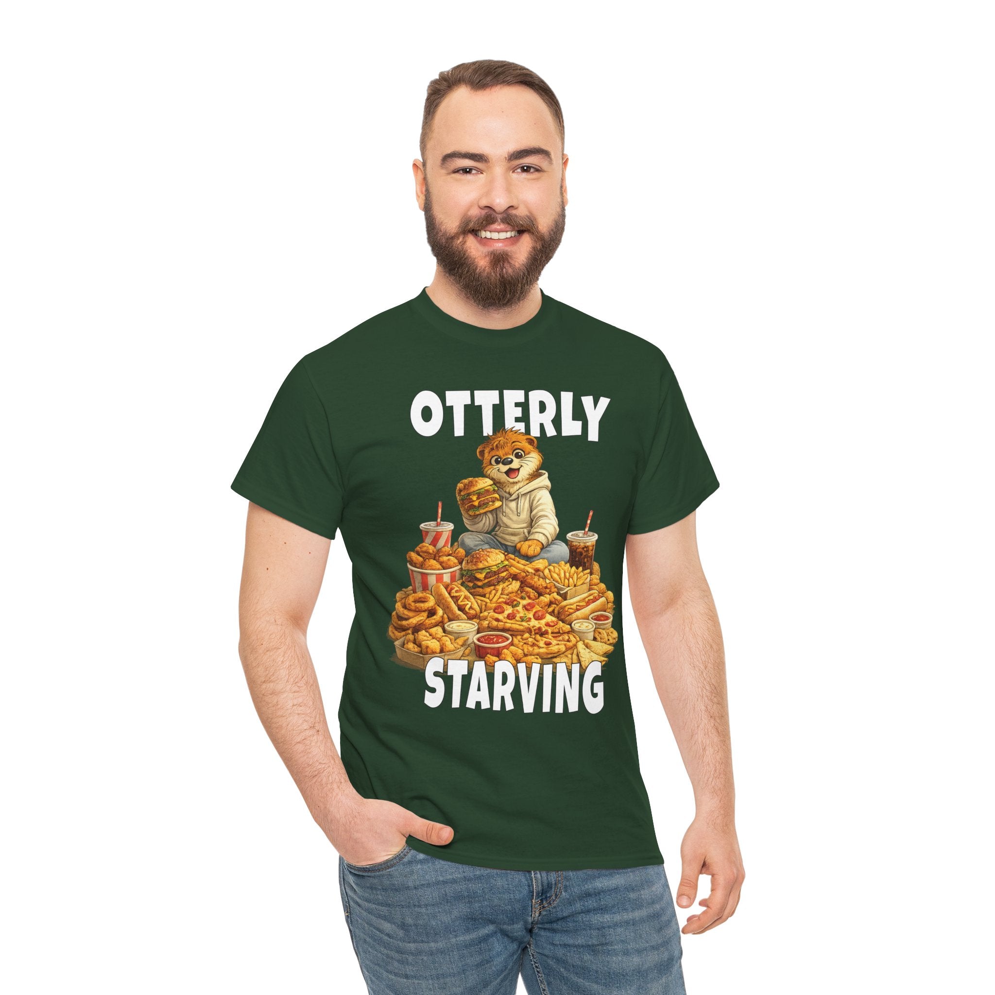 "Otterly Starving" Tee - Otter Series