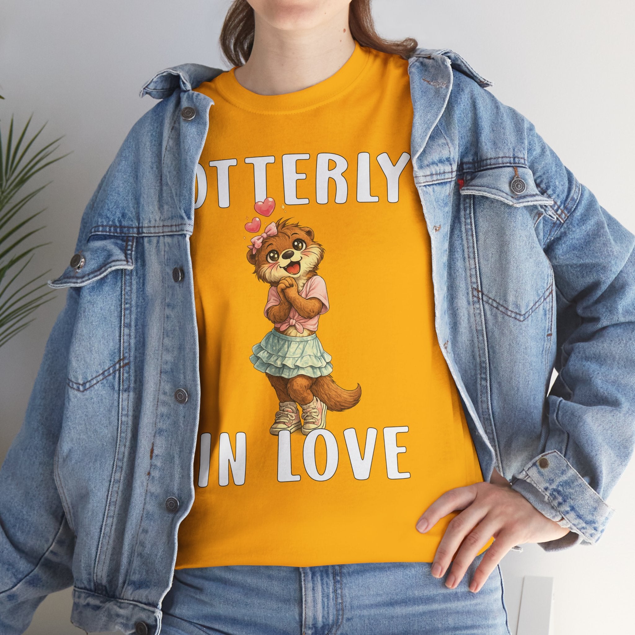 "Otterly In Love" Girl Tee - Otter Series