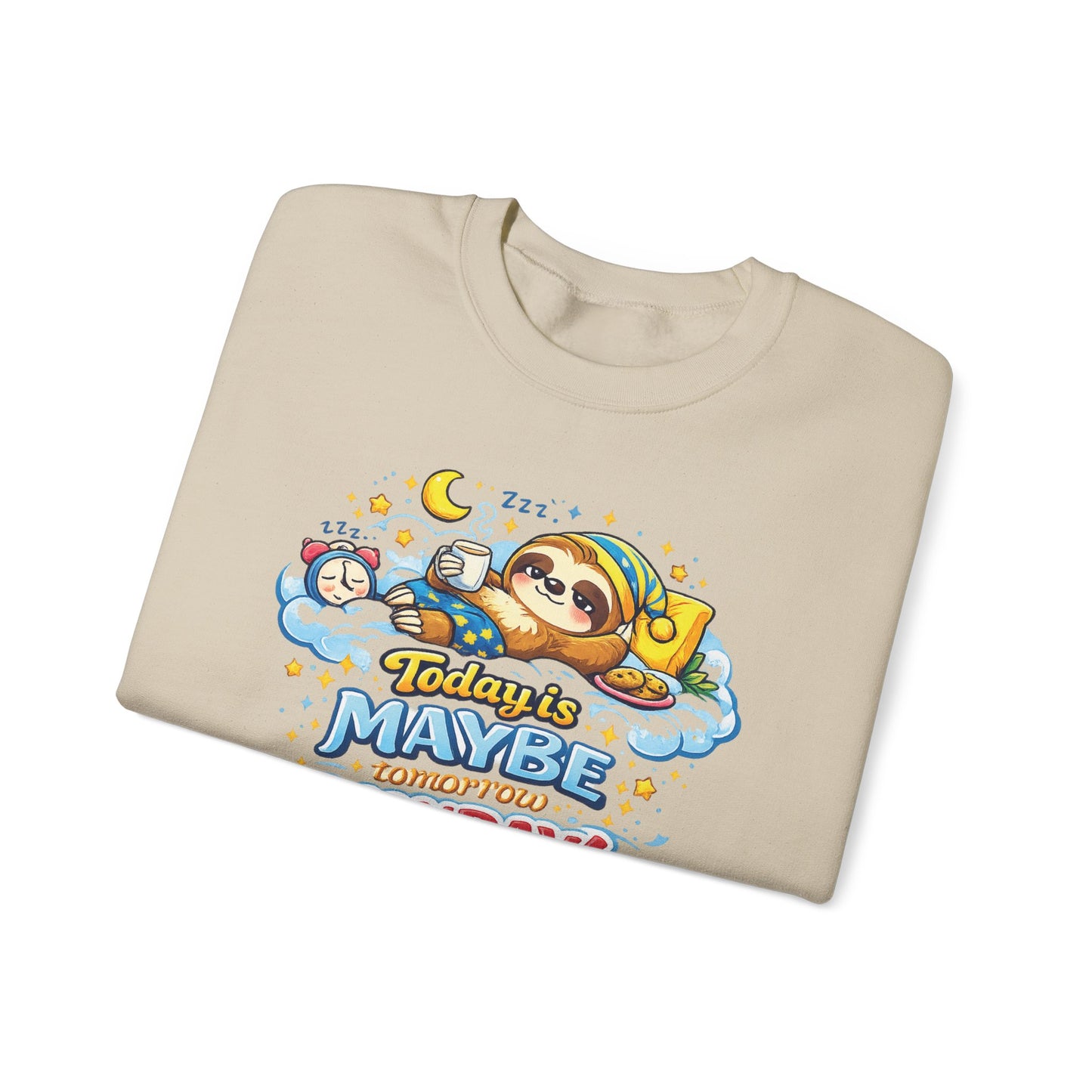 Monday - Procrastination Sloth Series Sweatshirt