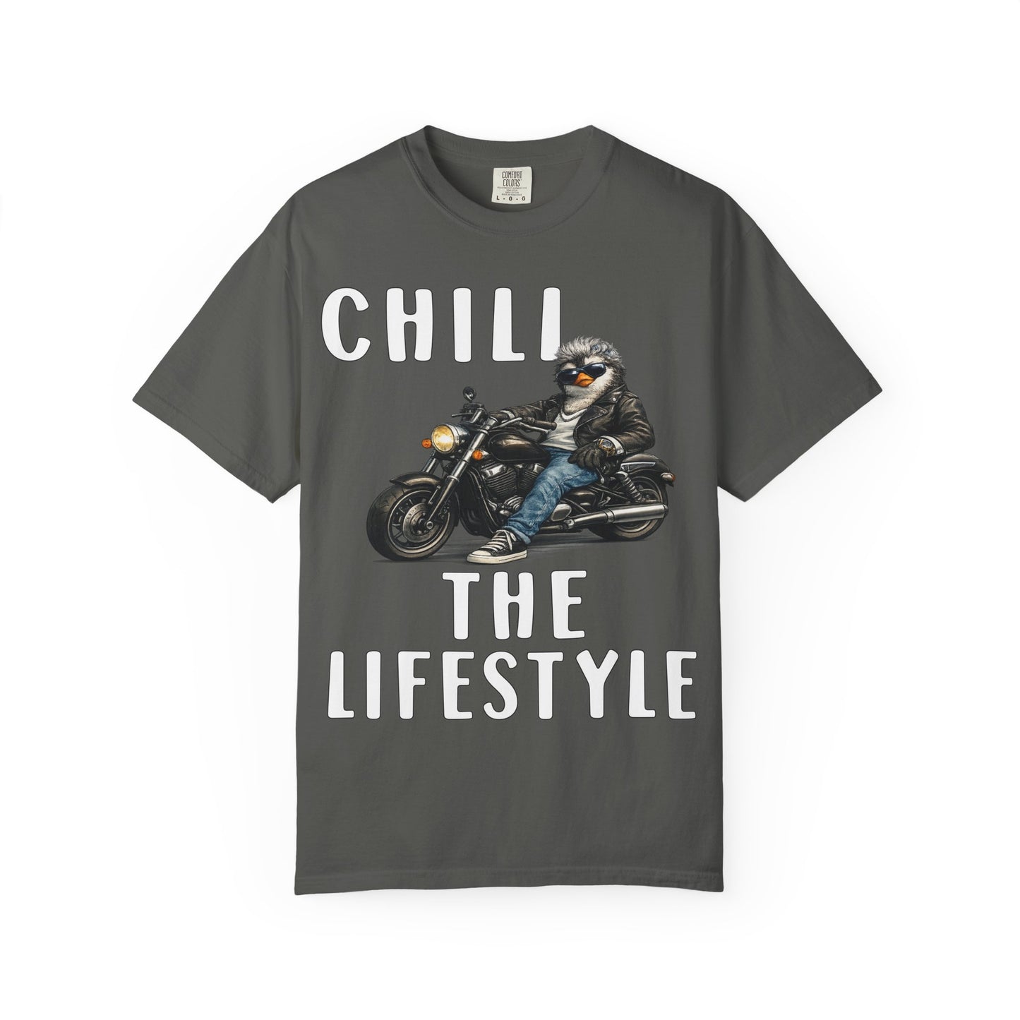 Chill The Lifestyle Grandpa T-shirt -  Penguin Series