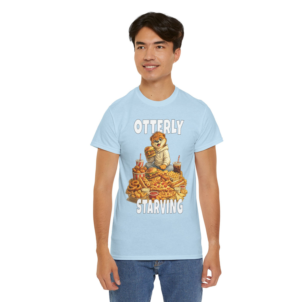 "Otterly Starving" Tee - Otter Series