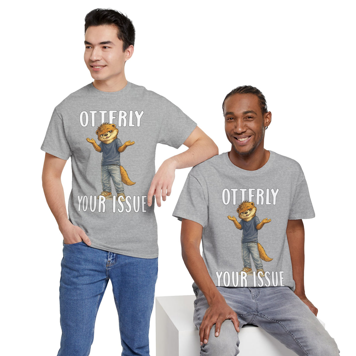 "Otterly Your Issue" Boy Tee - Otter Series