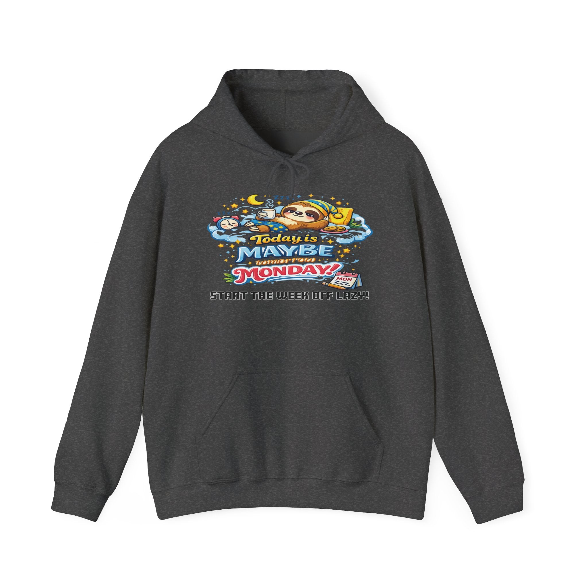 Monday - Procrastination Sloth Series Hoodie