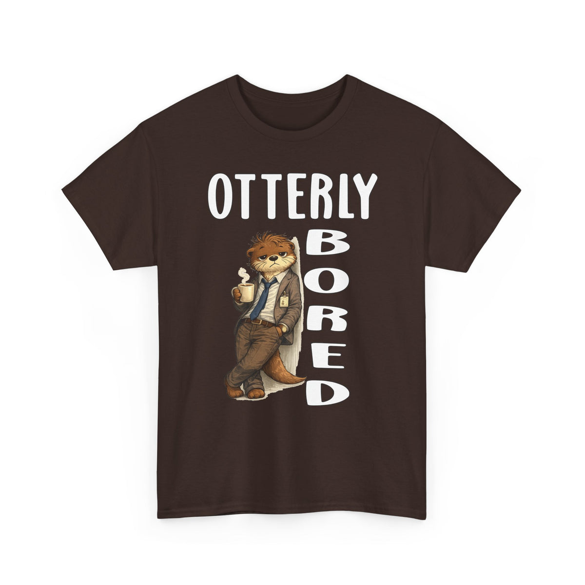 "Otterly Bored" Tee - Otter Series