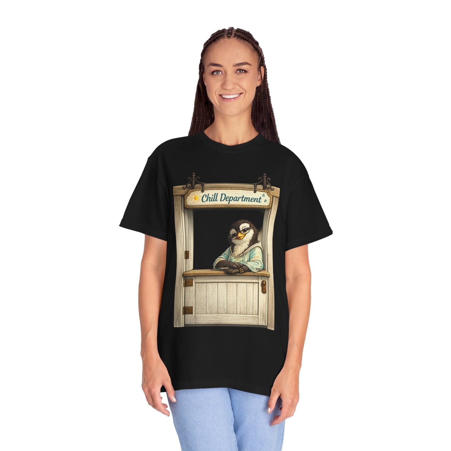 "Chill Department" T-shirt - Penguin Series