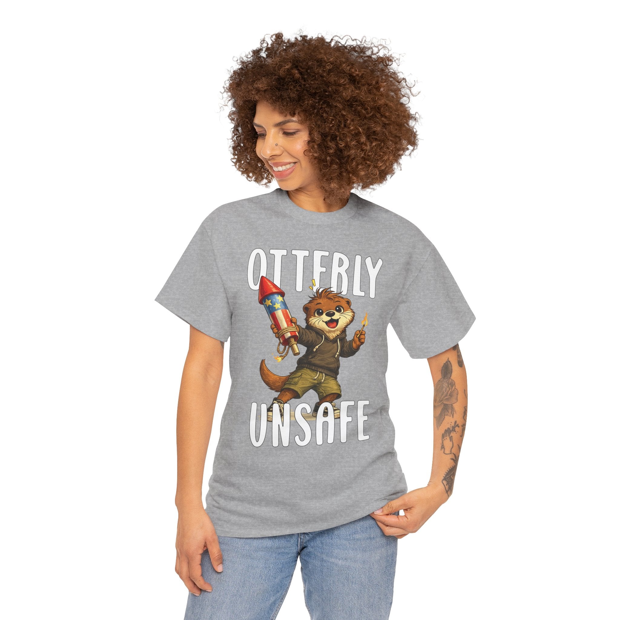 "Otterly Unsafe" Tee - Otter Series