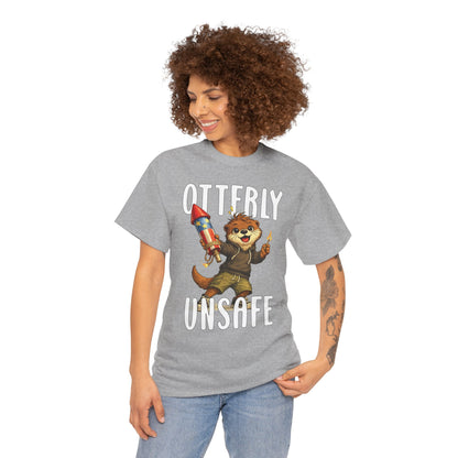 "Otterly Unsafe" Tee - Otter Series
