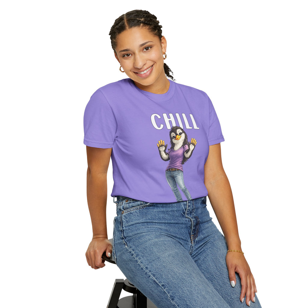 Chill Out Girl T-shirt - Penguin Series