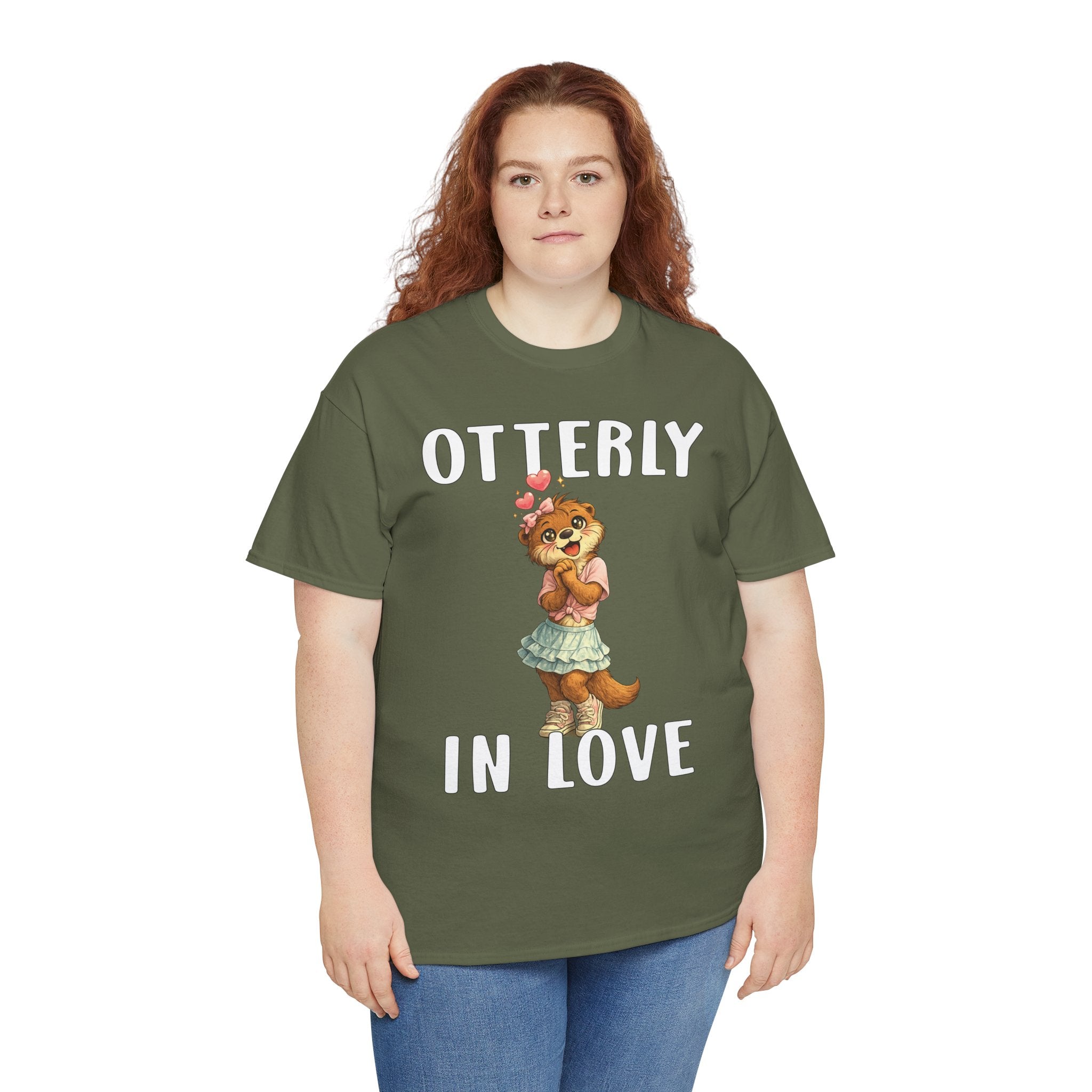 "Otterly In Love" Girl Tee - Otter Series