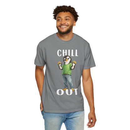 Chill Out Boy T-shirt - Penguin Series