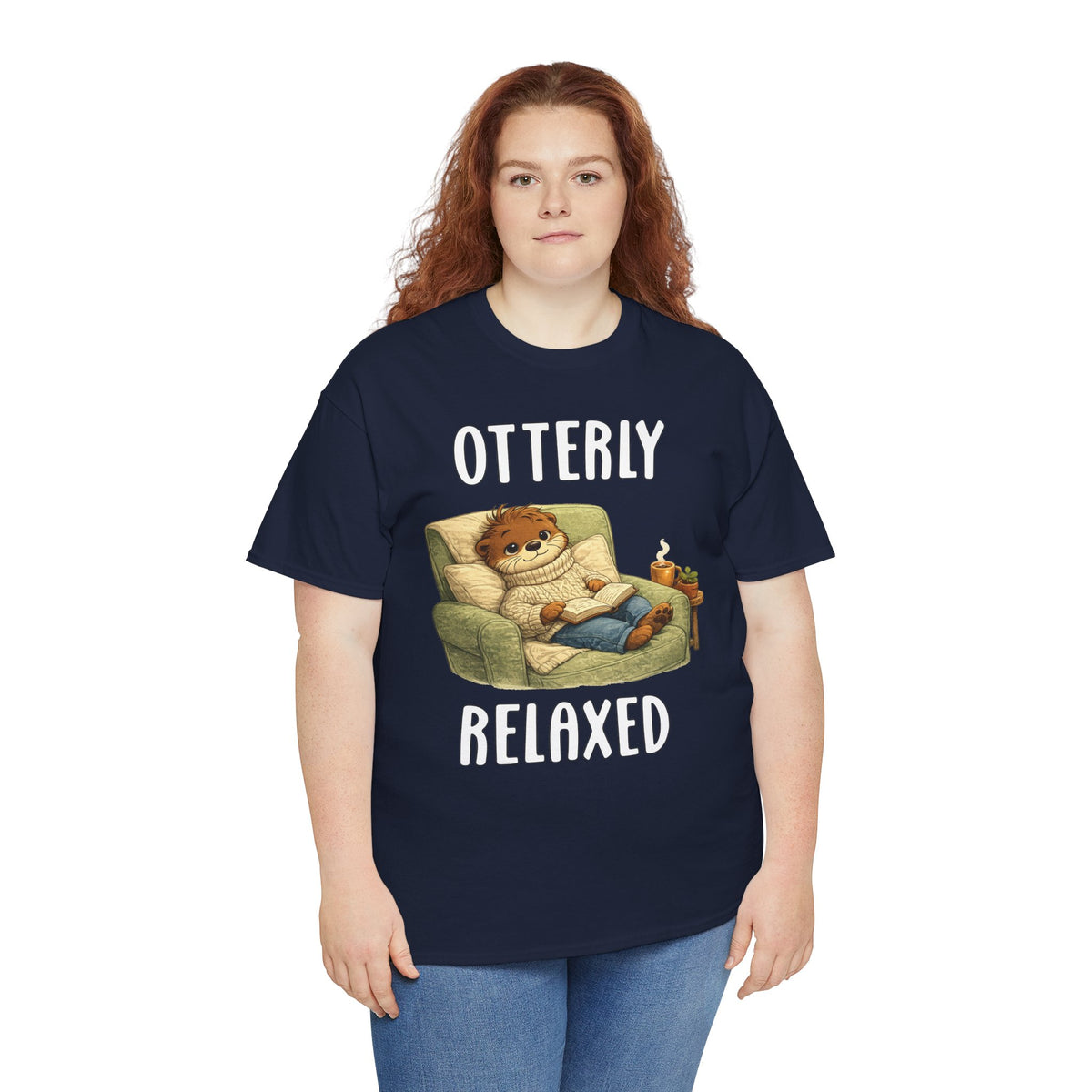 "Otterly Relaxed" Tee - Otter Series