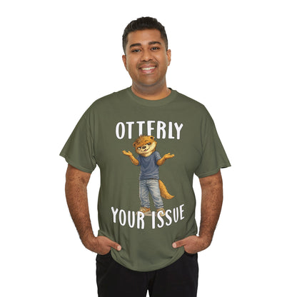 "Otterly Your Issue" Boy Tee - Otter Series