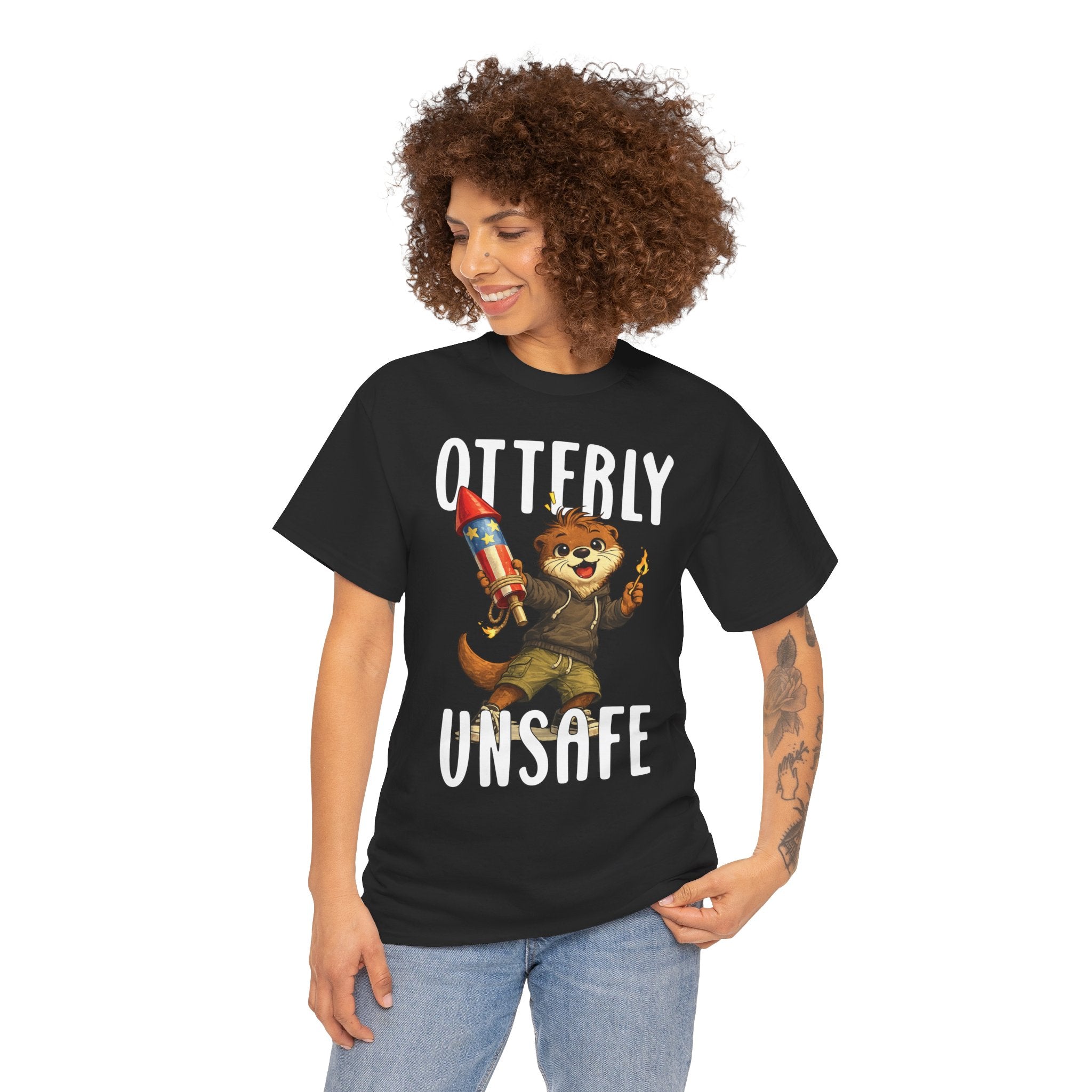 "Otterly Unsafe" Tee - Otter Series