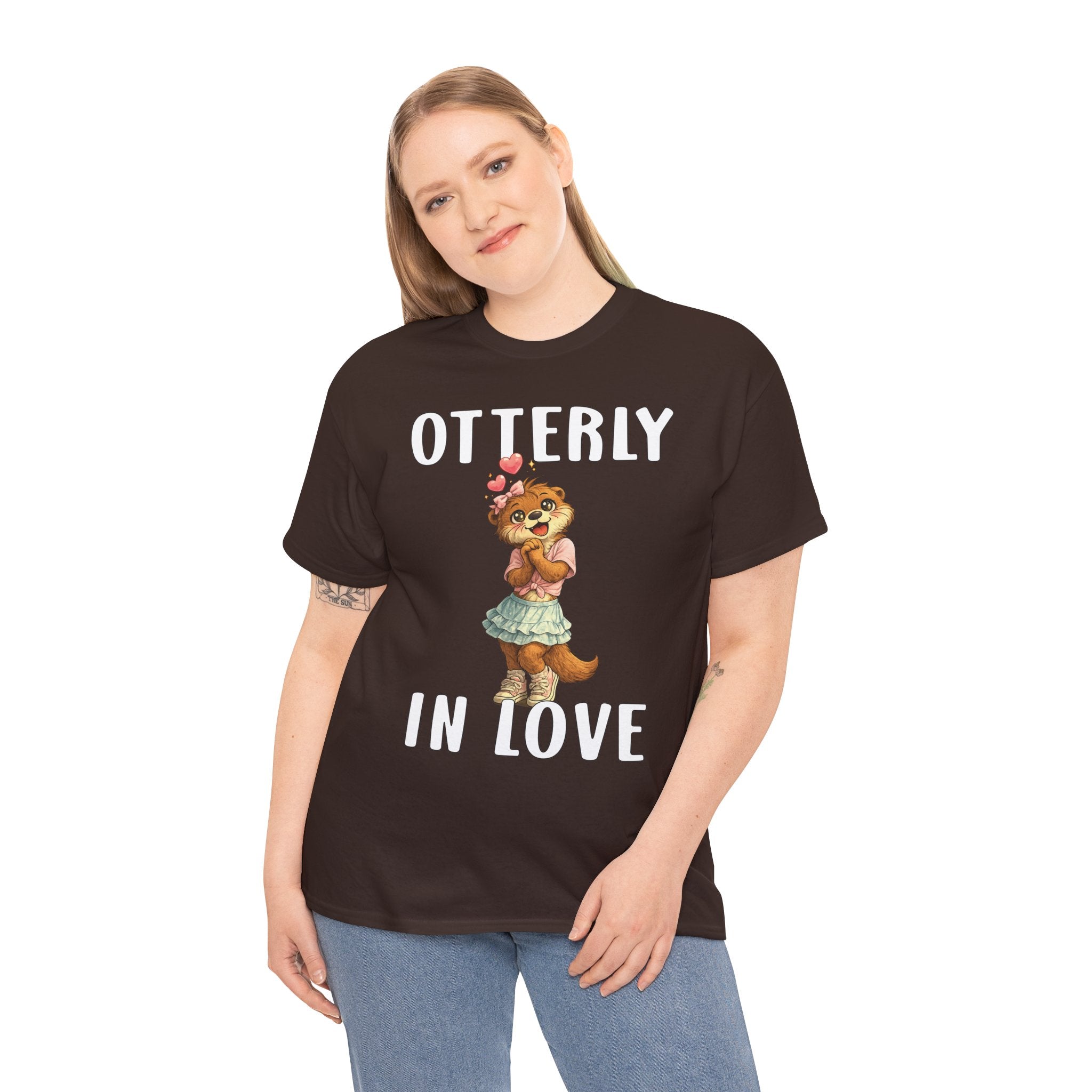 "Otterly In Love" Girl Tee - Otter Series