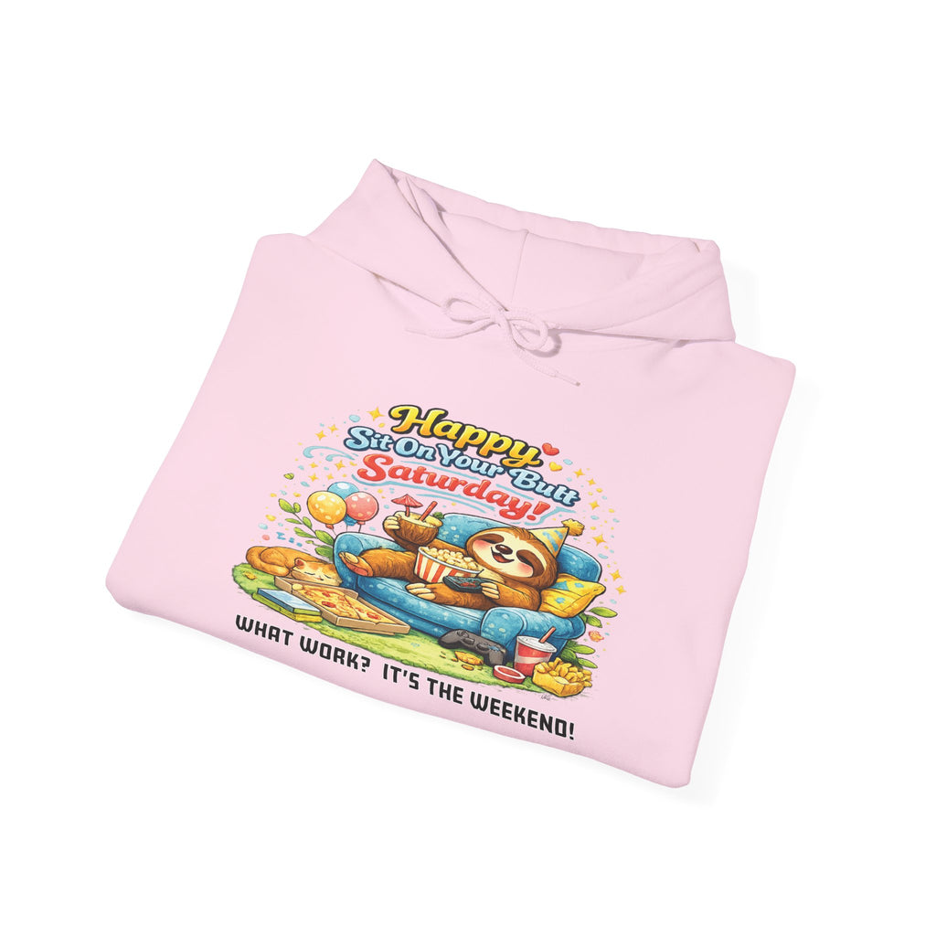 Saturday - Procrastination Sloth Series Hoodie