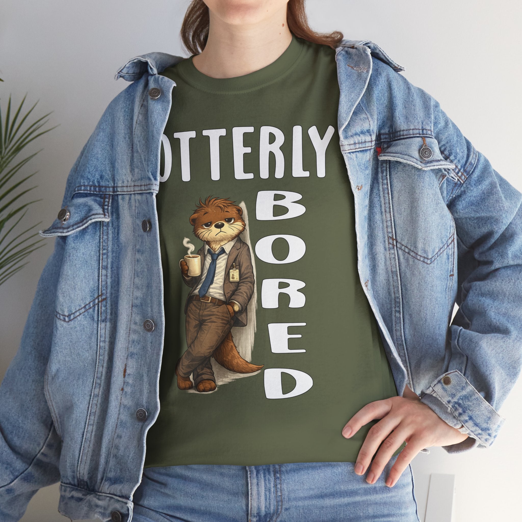 "Otterly Bored" Tee - Otter Series