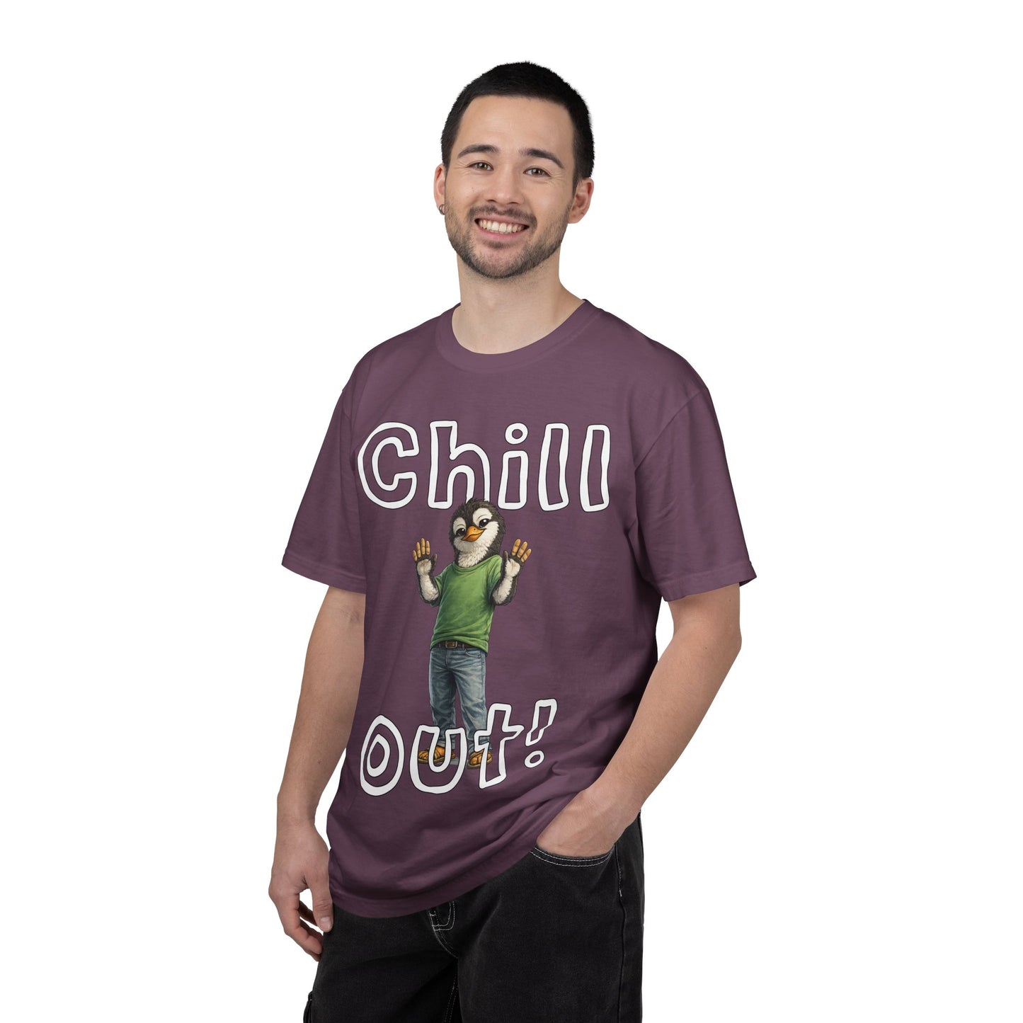 "Chill Out" T-shirt - Penguin Series