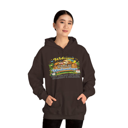 Wednesday - Procrastination Sloth Series Hoodie