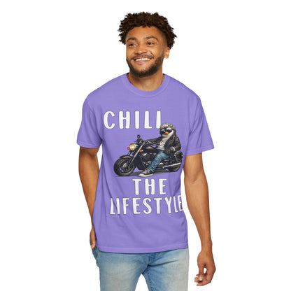 Chill The Lifestyle Grandpa T-shirt -  Penguin Series