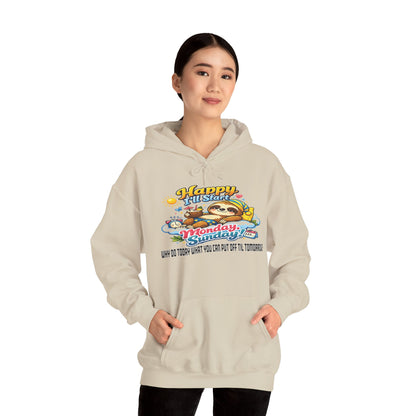 Sunday - Procrastination Sloth Series Hoodie