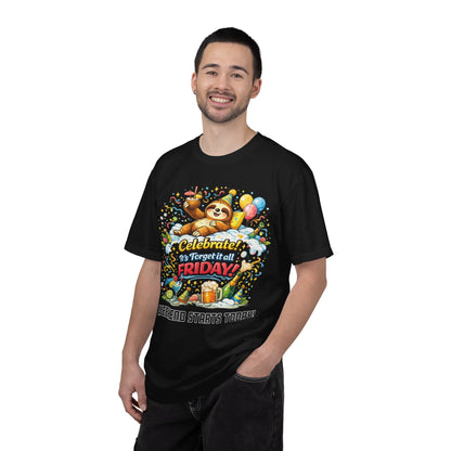 Friday - Procrastination Sloth Series T-shirt