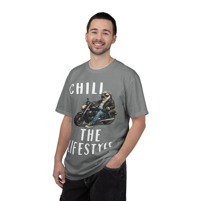 Chill The Lifestyle Grandpa T-shirt -  Penguin Series