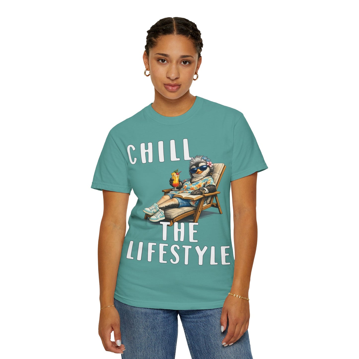 Chill The Lifestyle Grandma T-shirt - Penguin Series