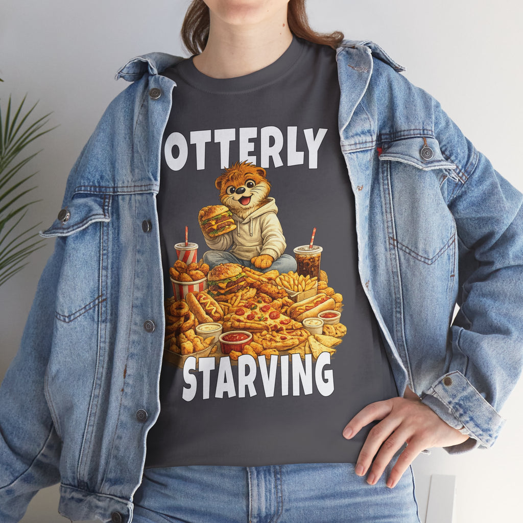 "Otterly Starving" Tee - Otter Series