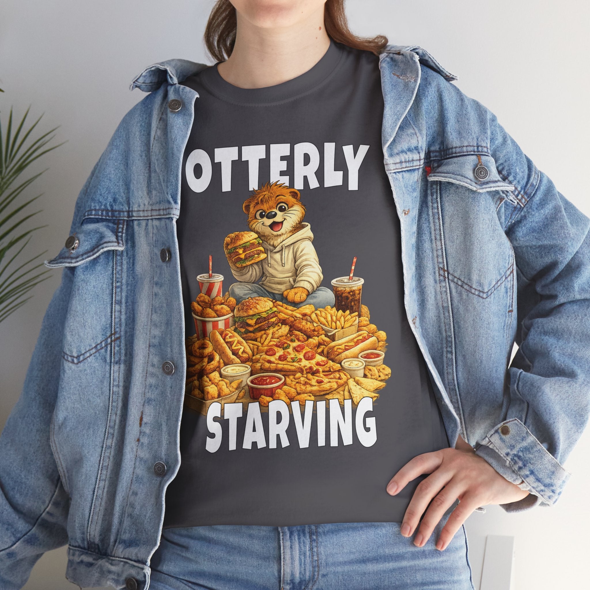 "Otterly Starving" Tee - Otter Series