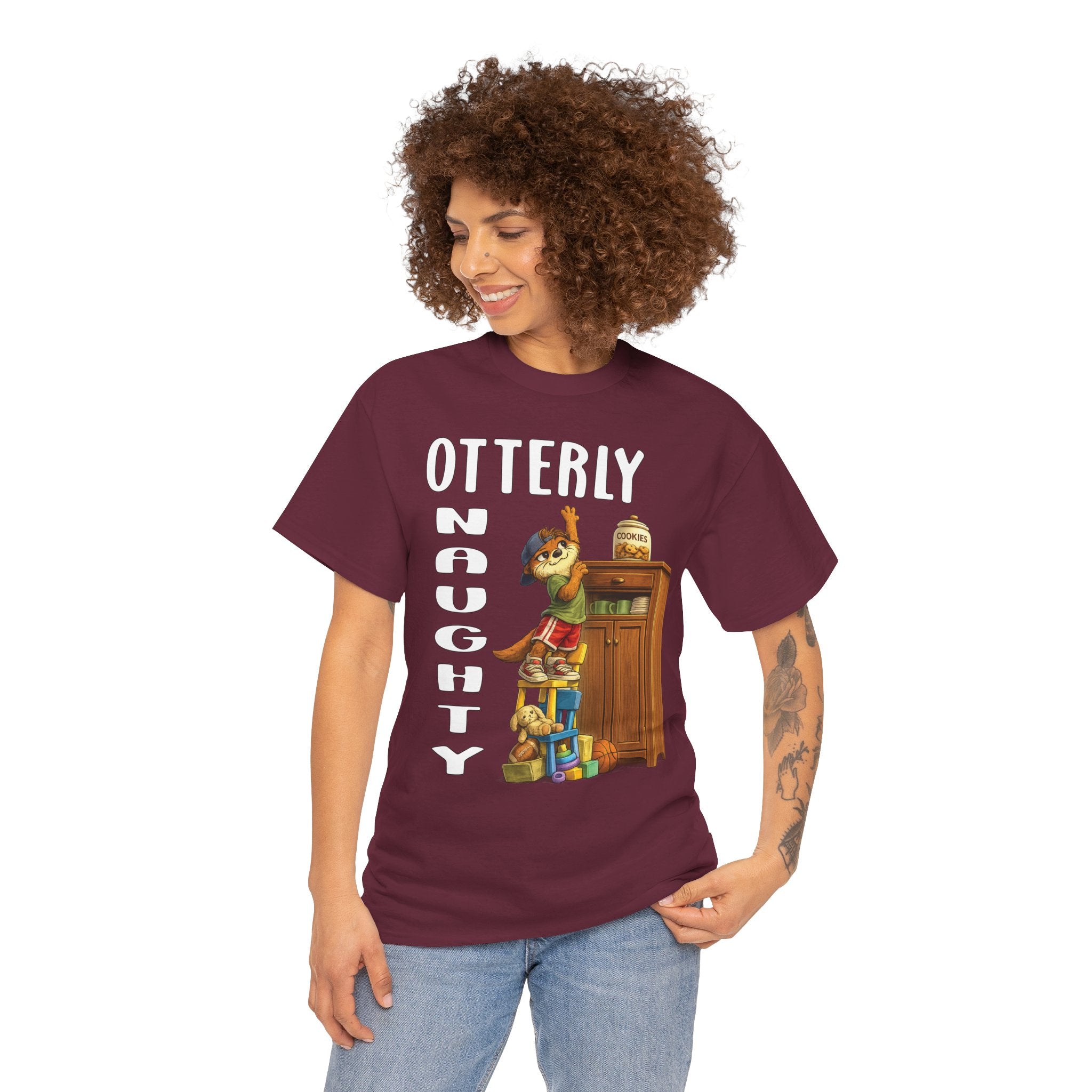 "Otterly Naughty" Tee - Otter series