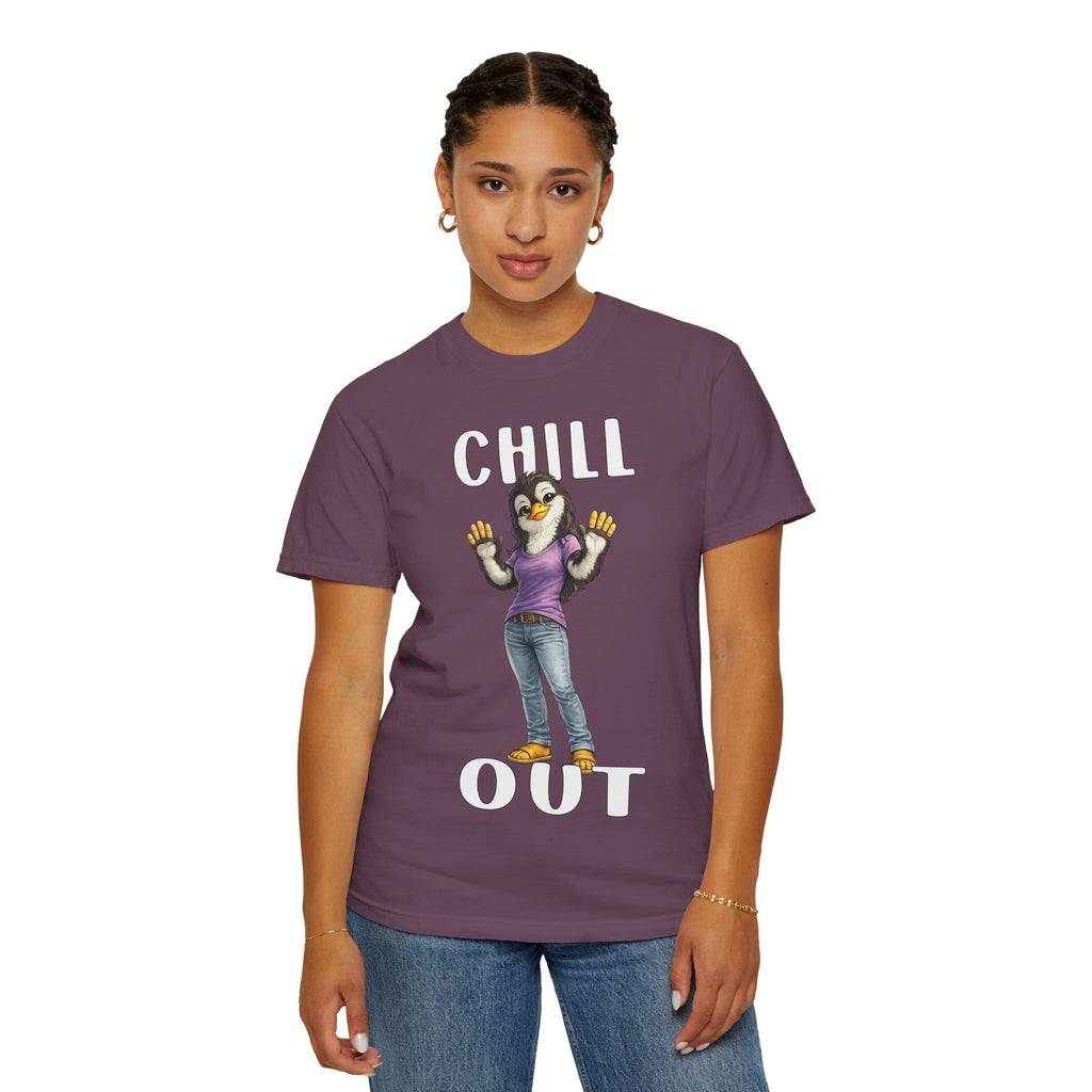 Chill Out Girl T-shirt - Penguin Series
