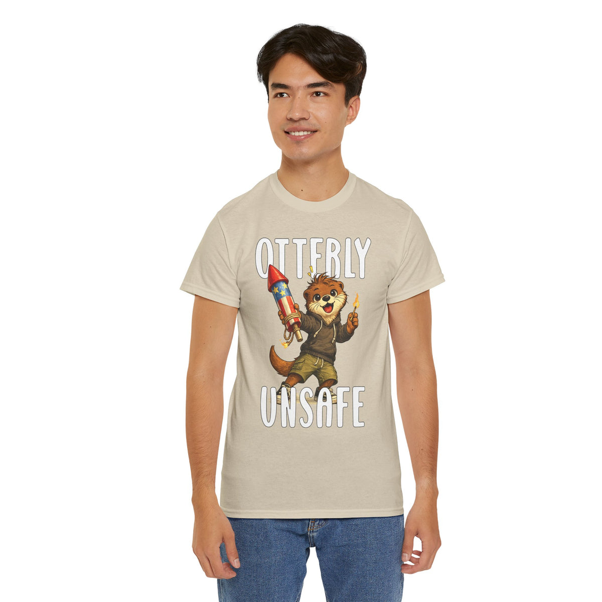 "Otterly Unsafe" Tee - Otter Series