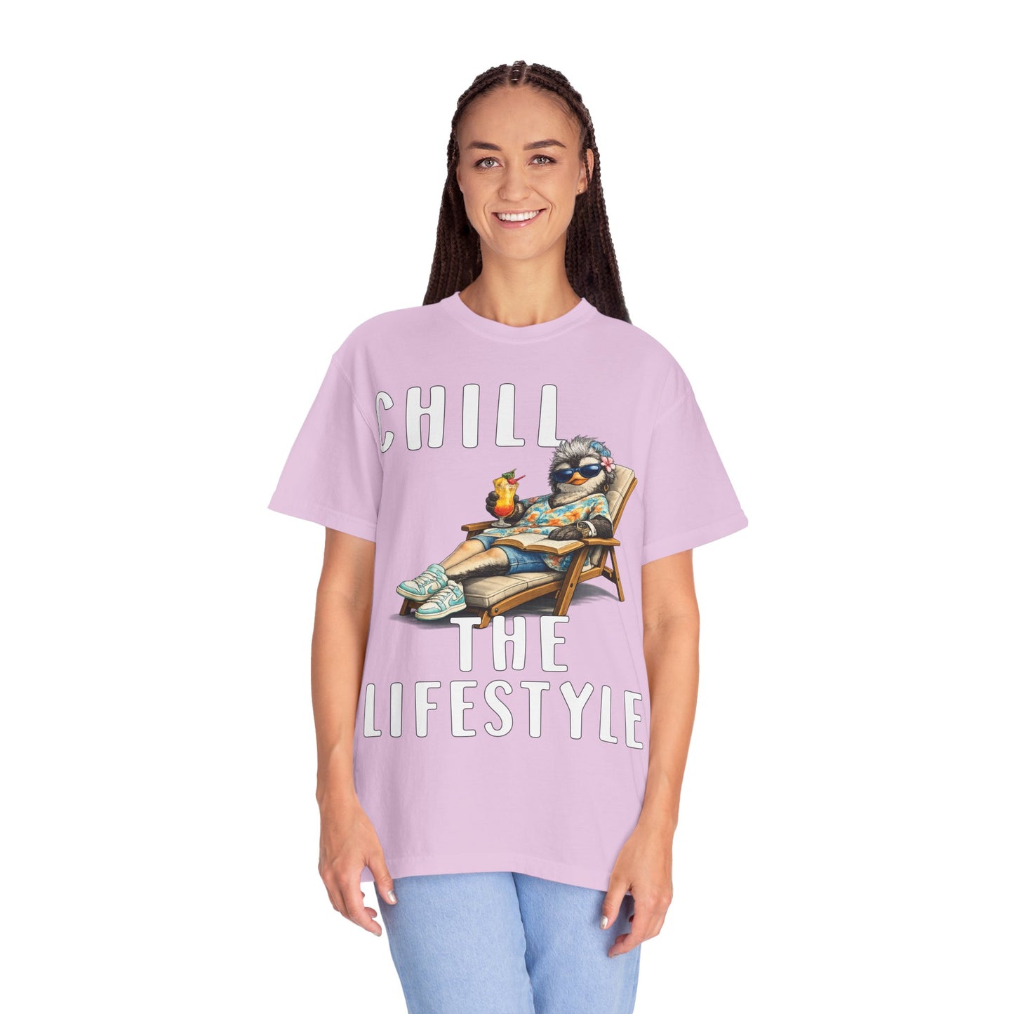 Chill The Lifestyle Grandma T-shirt - Penguin Series