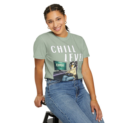 Chill Level Expert Girl T-shirt - Penguin Series