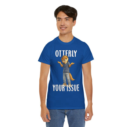 "Otterly Your Issue" Boy Tee - Otter Series