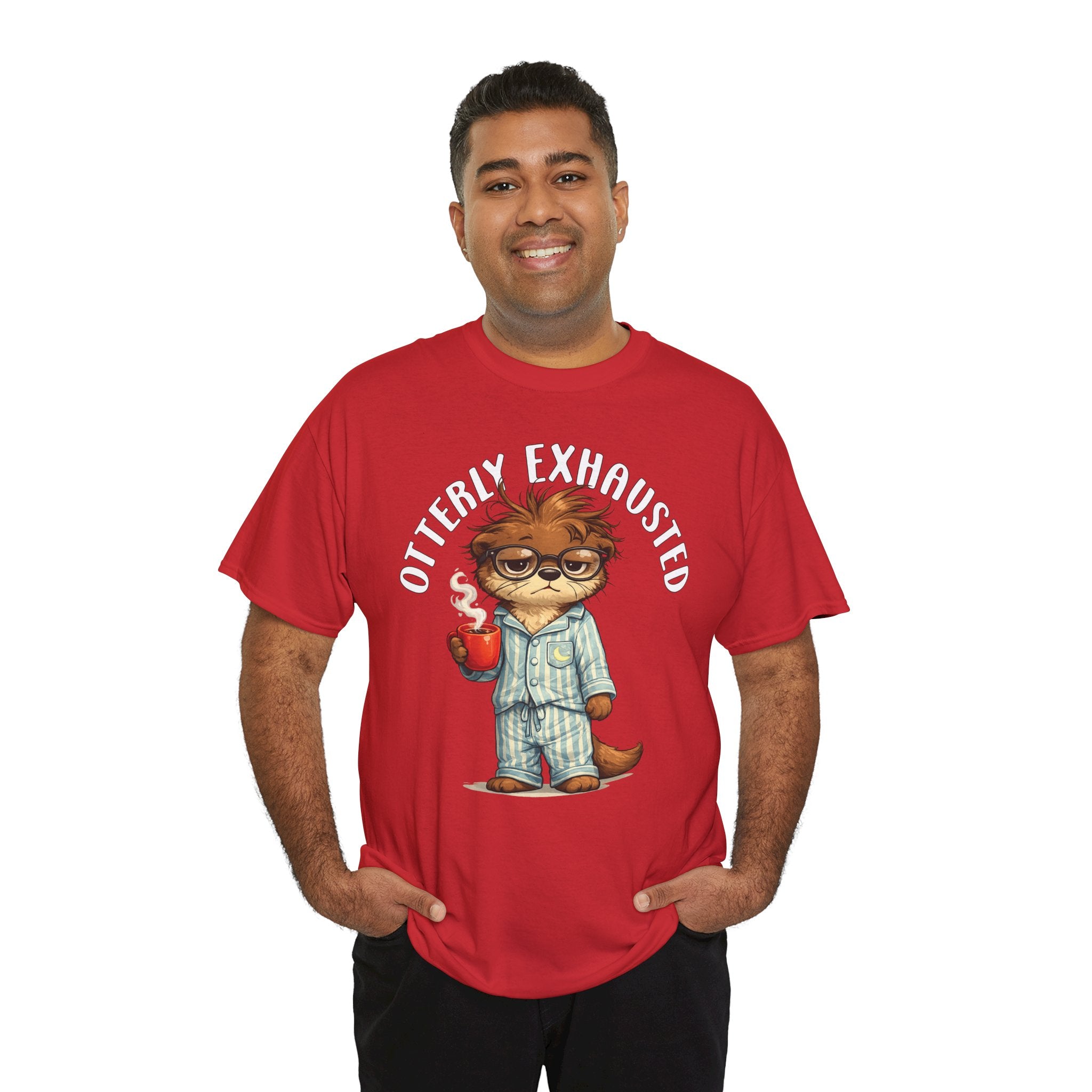"Otterly Exhausted" Tee - Otter Series