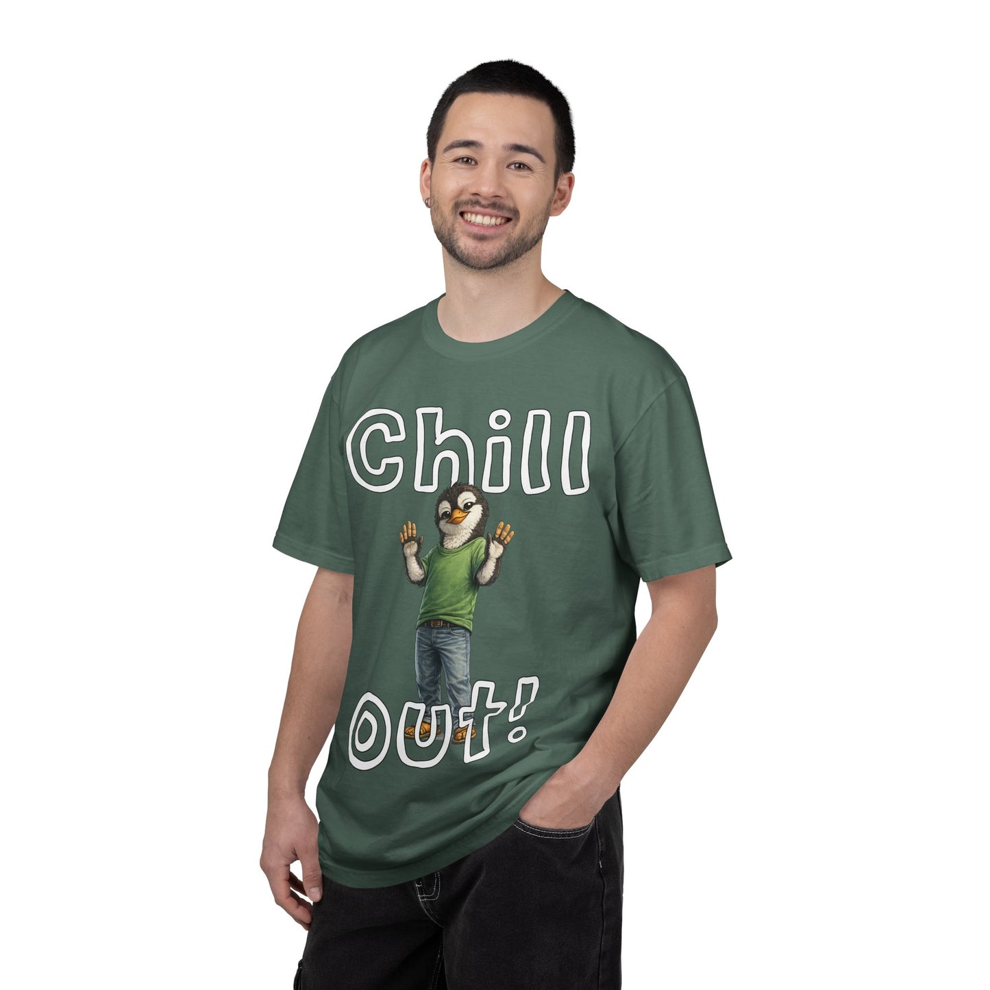 "Chill Out" T-shirt - Penguin Series