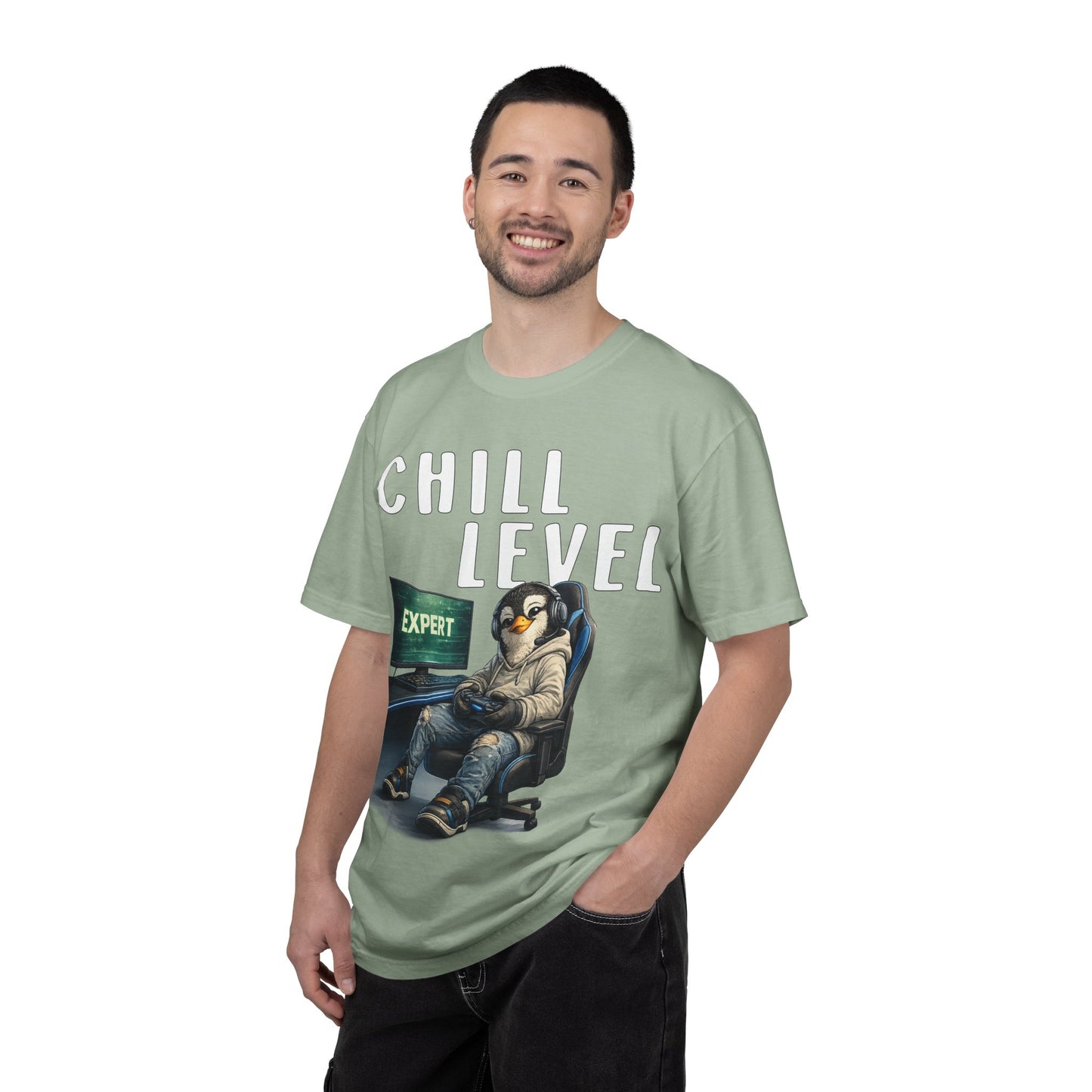Chill Level Expert T-shirt - Penguin Series